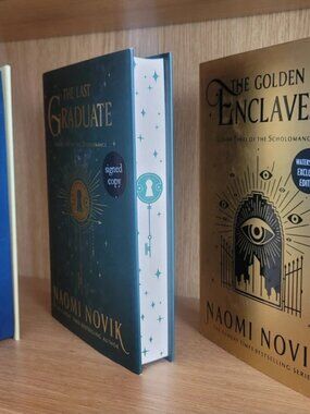 **SIGNED** Scholomance Trilogy by Naomi Novik Illumicrate Waterstones SEE DESC.